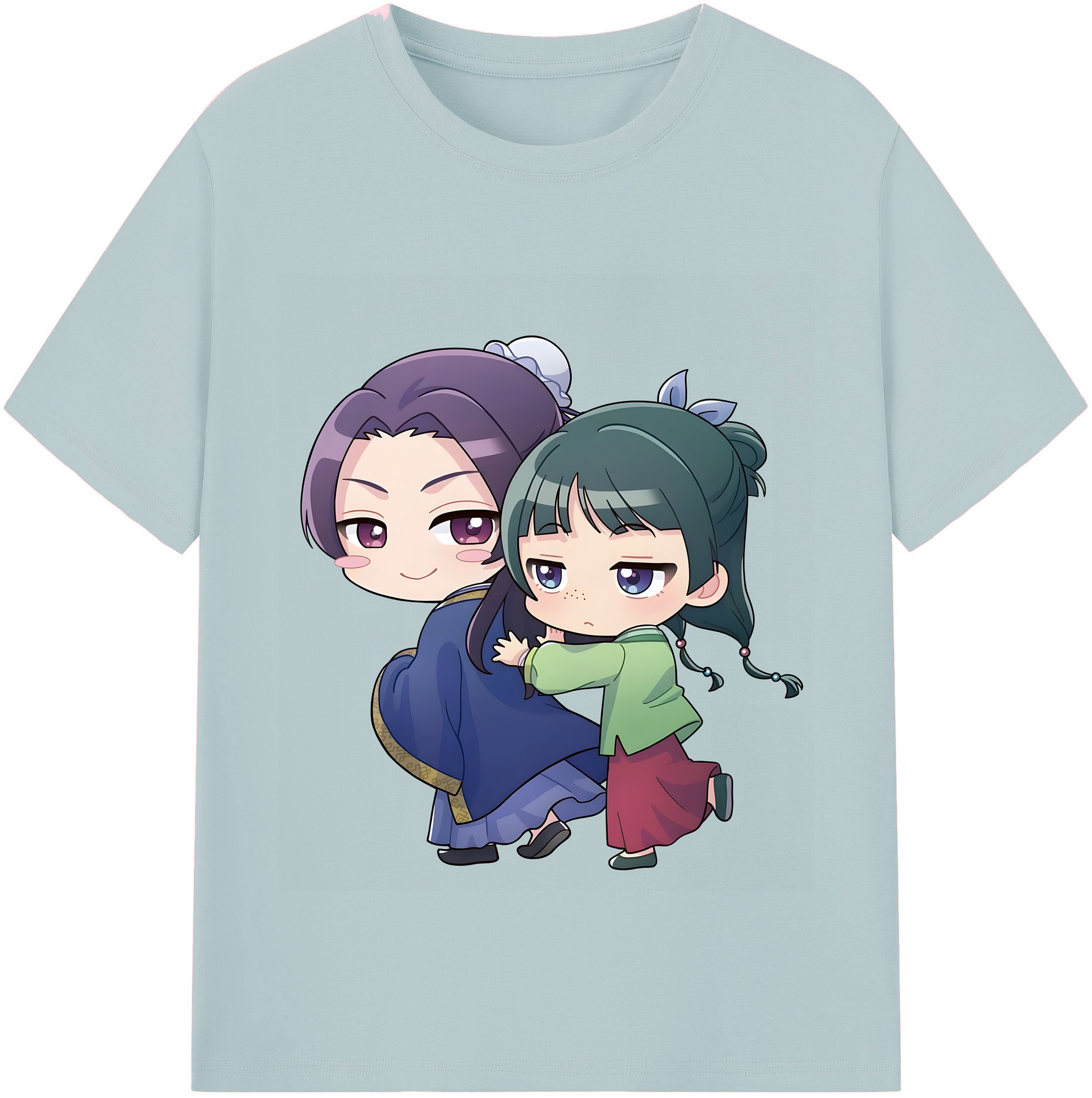 （画像用） 薬屋のひとりごと The Apothecary Diaries 綿100％半袖Tシャツ（フロントプリント）